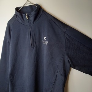 CUTTER&BUCK　ハーフジップ　スウェット　　トレーナー　企業ロゴ　L