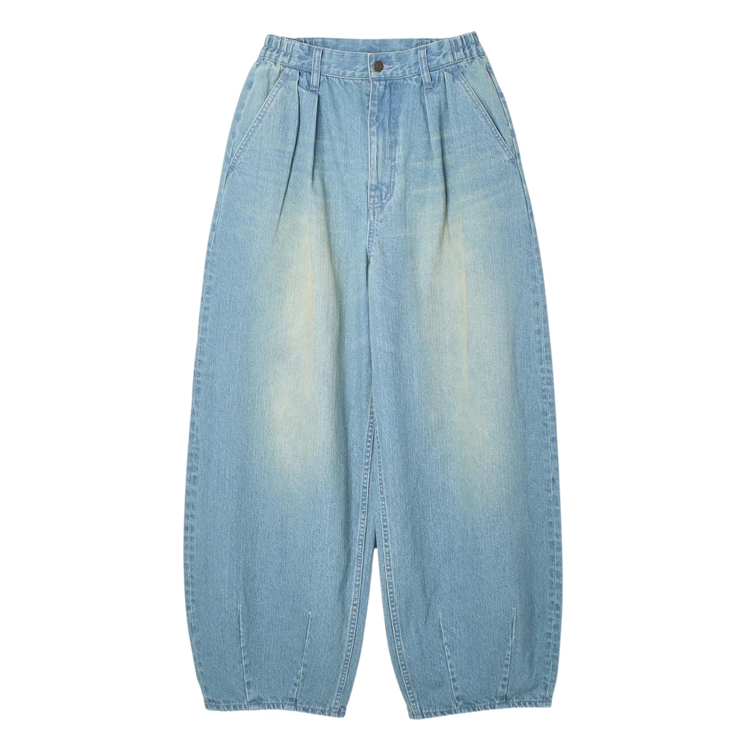 【x-girl】TUCK WIDE LEG DENIM PANTS【エックスガール】
