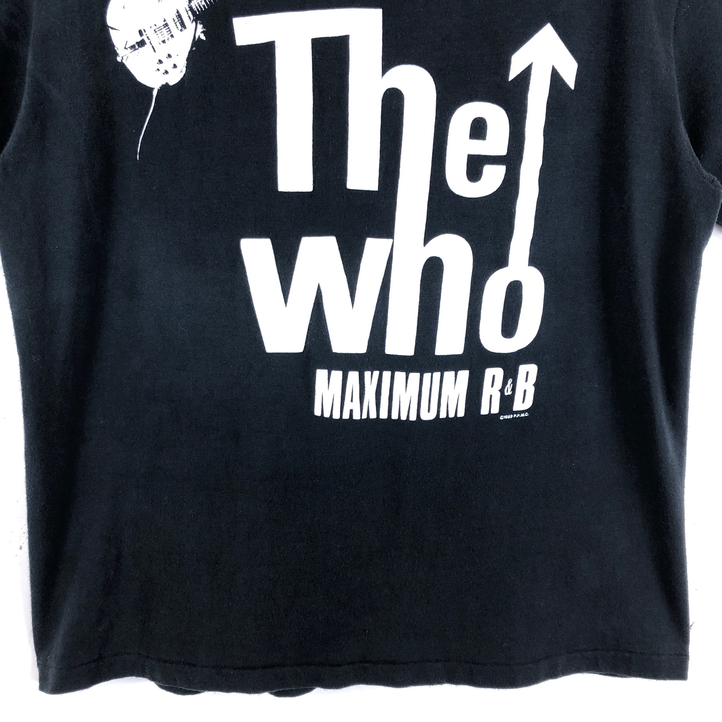 80s THE WHO フー バンドTシャツ THE KIDS ARE ALRIGHT TOUR 1989 USA ...