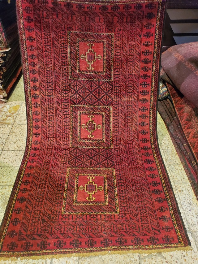 【価格訂正済】絨毯クエスト46 前編【No.41】 ※現在、こちらの商品はイランに置いてあります。ご希望の方は先ずは在庫のご確認をお願いします。