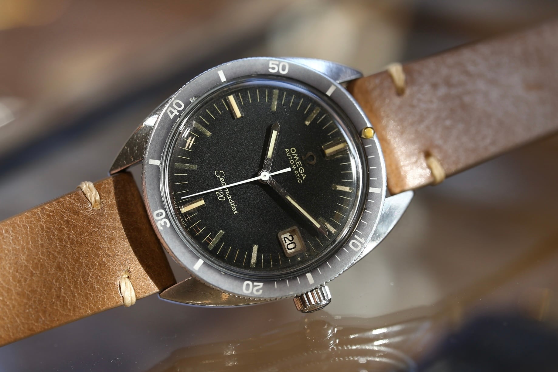 OMEGA】 1966年製 オメガ シーマスター120 フルサイズ ゴーストベゼル