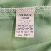 フラダンス パウスカート ROYAL HAWAIIAN CREATION グリーン系 ハワイ製 ダブル ハイビスカス柄 モンステラ柄 かわいい 爽やか 華やか 鮮やか 明るい 緑 白 ダンス衣装 レディース ホワイト系 ハワイアン アロハ フラ レッスン 練習