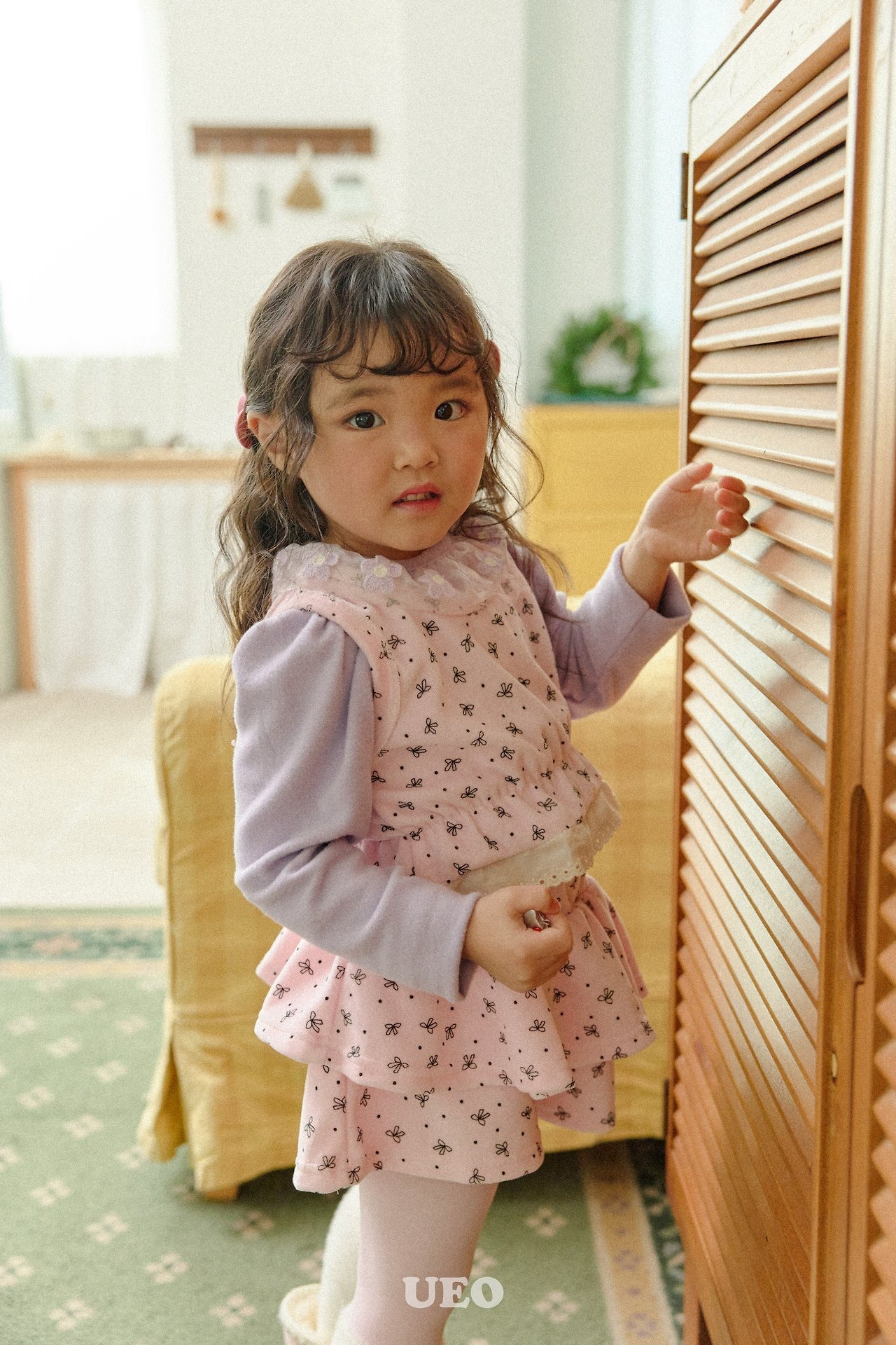 UEO［取寄］ruru ribbon pants 26winter