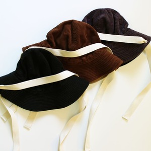 DECHO デコー HUNTER HAT CORDUROY 11-1AD20 ひも付きコーディロイハンターハット ユニセックス帽子