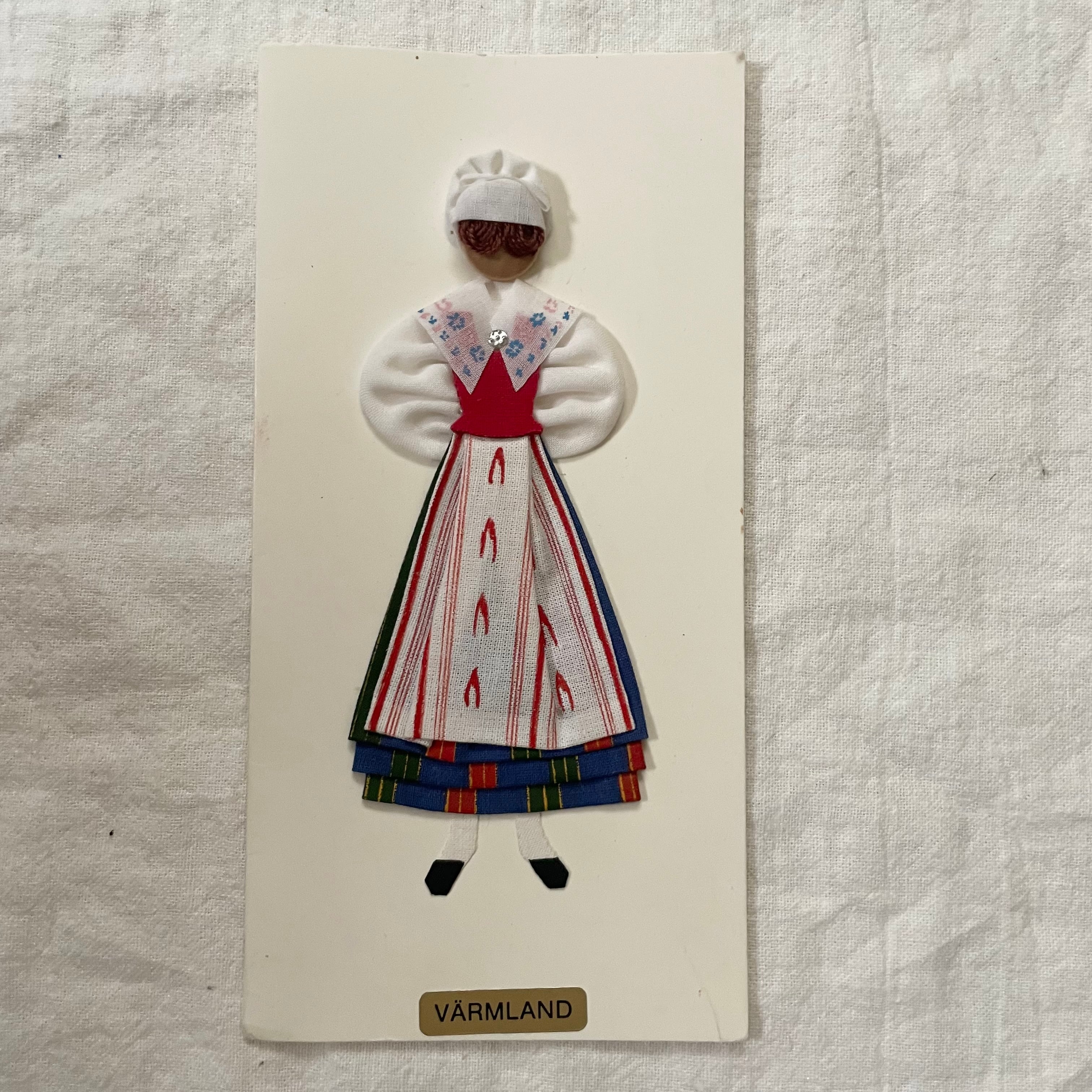 民族衣装のカード