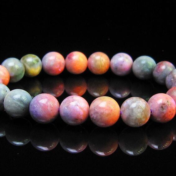 ハックマナイト ブレスレット 10mm 一点物 メール便可 111-49352