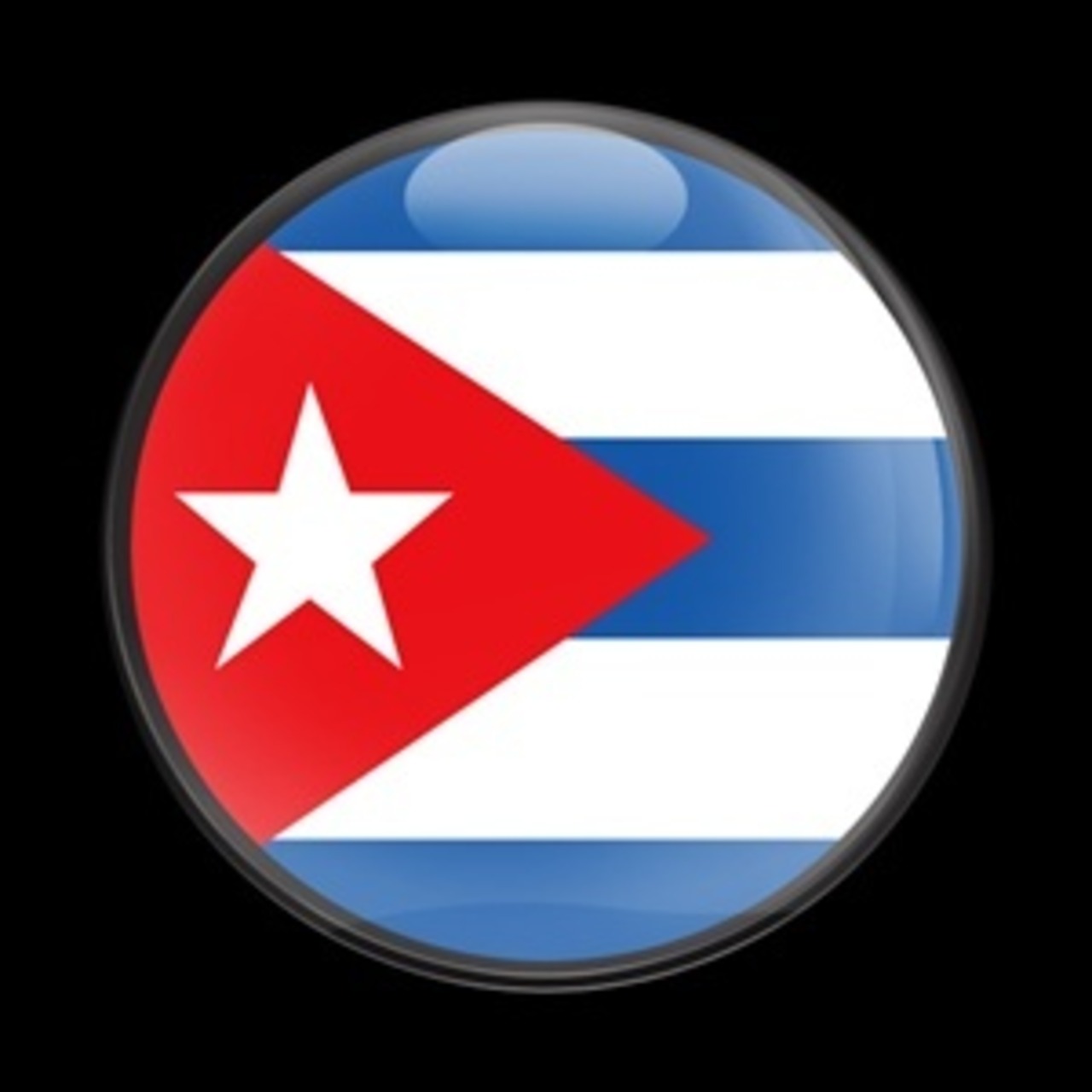 011番 ゴーバッジ FLAG CUBA