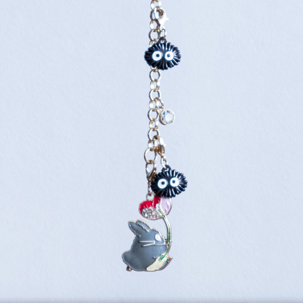 となりのトトロ メタルチャーム 大トトロ 花 8786 ジブリグッズオンライン通販ショップ ジブリグッズファン Ghibligoodsfan