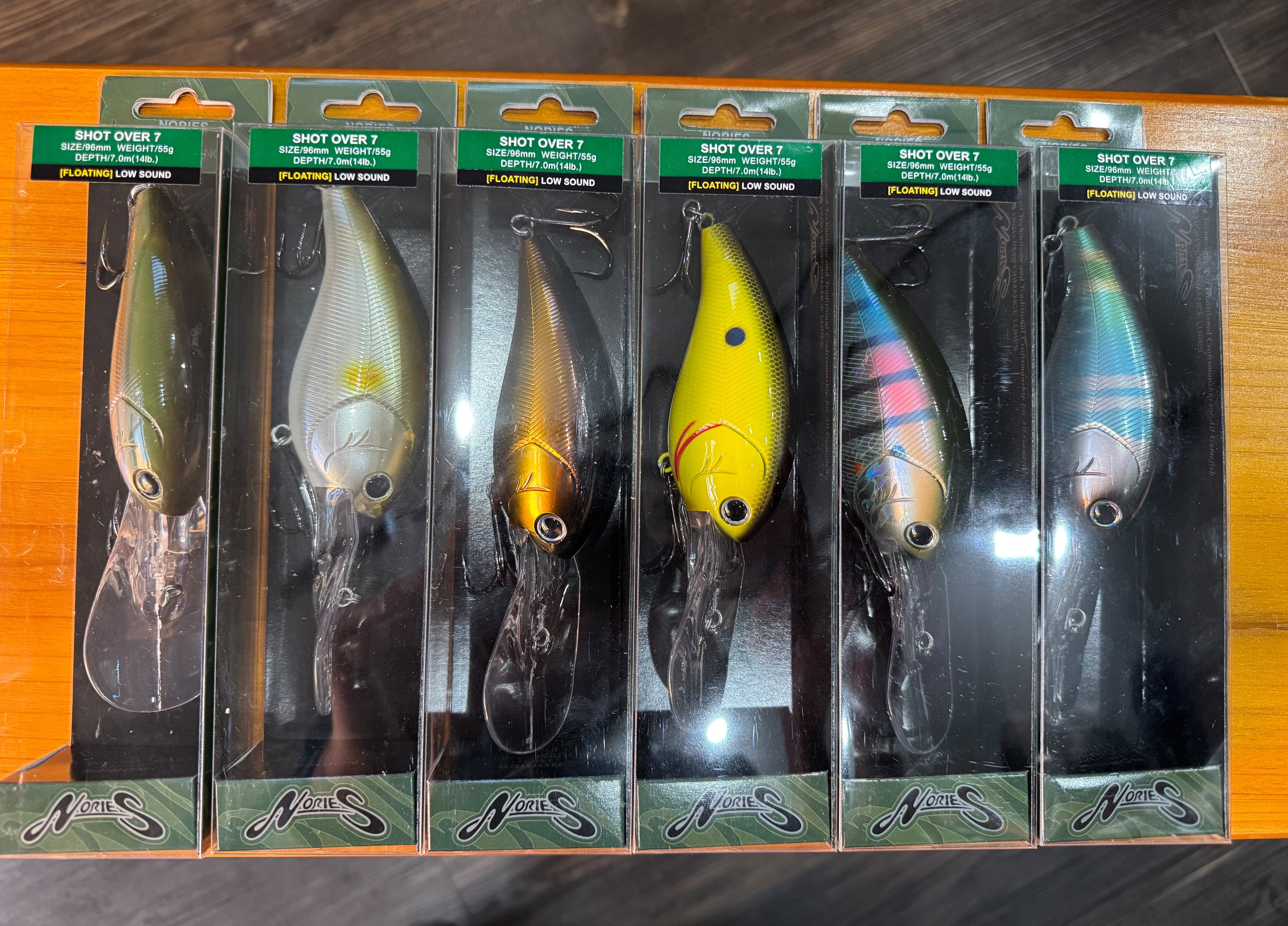 4個セット　7　ショットオーバー　ノリーズ SHOT OVER 7 | BASS | NORIES