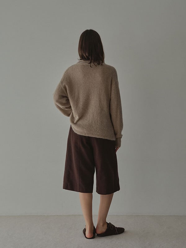 ETRE TOKYO(エトレトウキョウ) モヘヤニットシャツ | サウスオレンジ