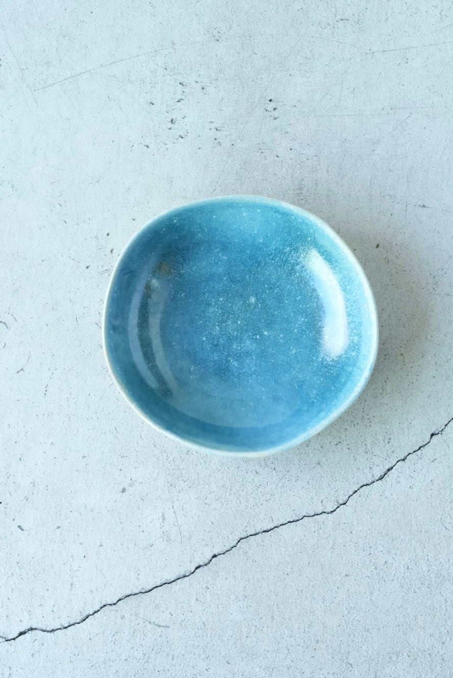 【palette pottery】平鉢 直径約14㎝ |取り皿、副菜皿など (2607-18)