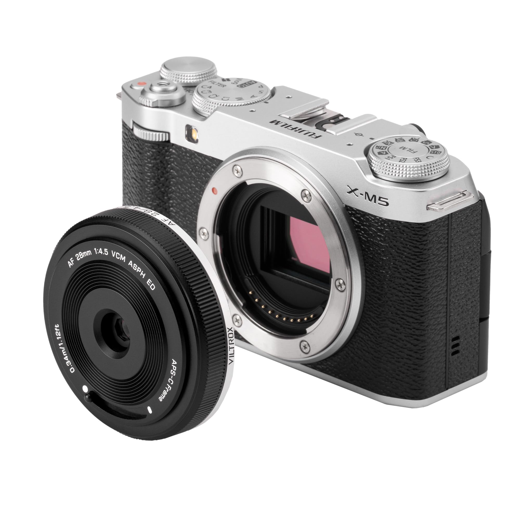 【数量限り】VILTROX AF 28mm F4.5 XF 超薄型 レンズ 富士フィルム Xマウント フルフレーム 28mm f/4.5 Xマウント用 レンズ オートフォーカス レンズ FUJIfilm カメラに適用 ミラーレスカメラレンズ