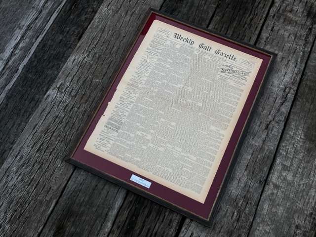 1893 LEVI STRAUSS&Co.  ADVERTISING NEWS PAPER