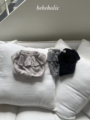 2593 rib frill bloomers / BEBE HOLIC