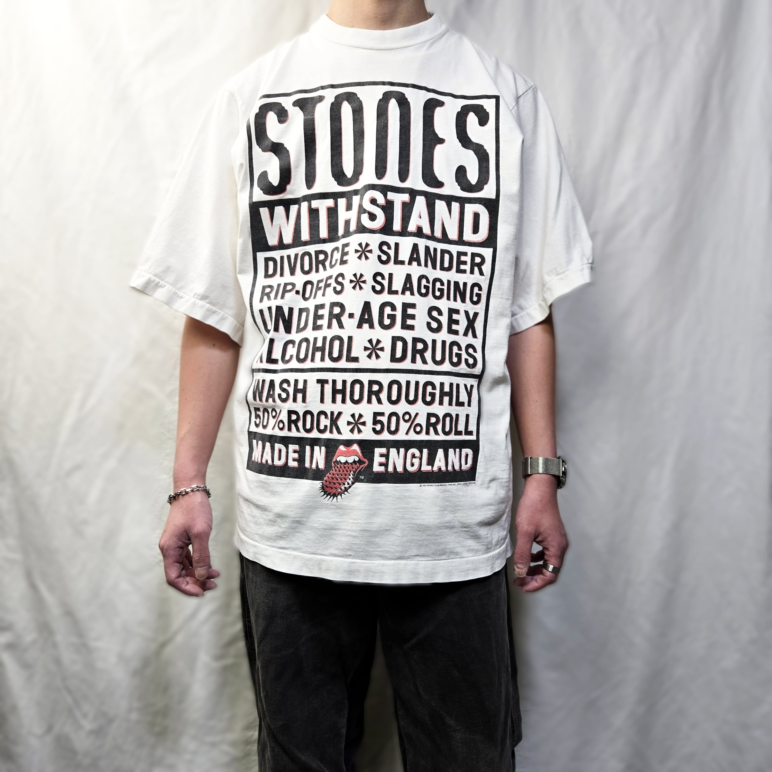 90s 90年代 the Rolling Stones ローリング・ストーンズ WITH STAND
