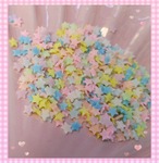 [10g]夜光カラフル☆星スライス