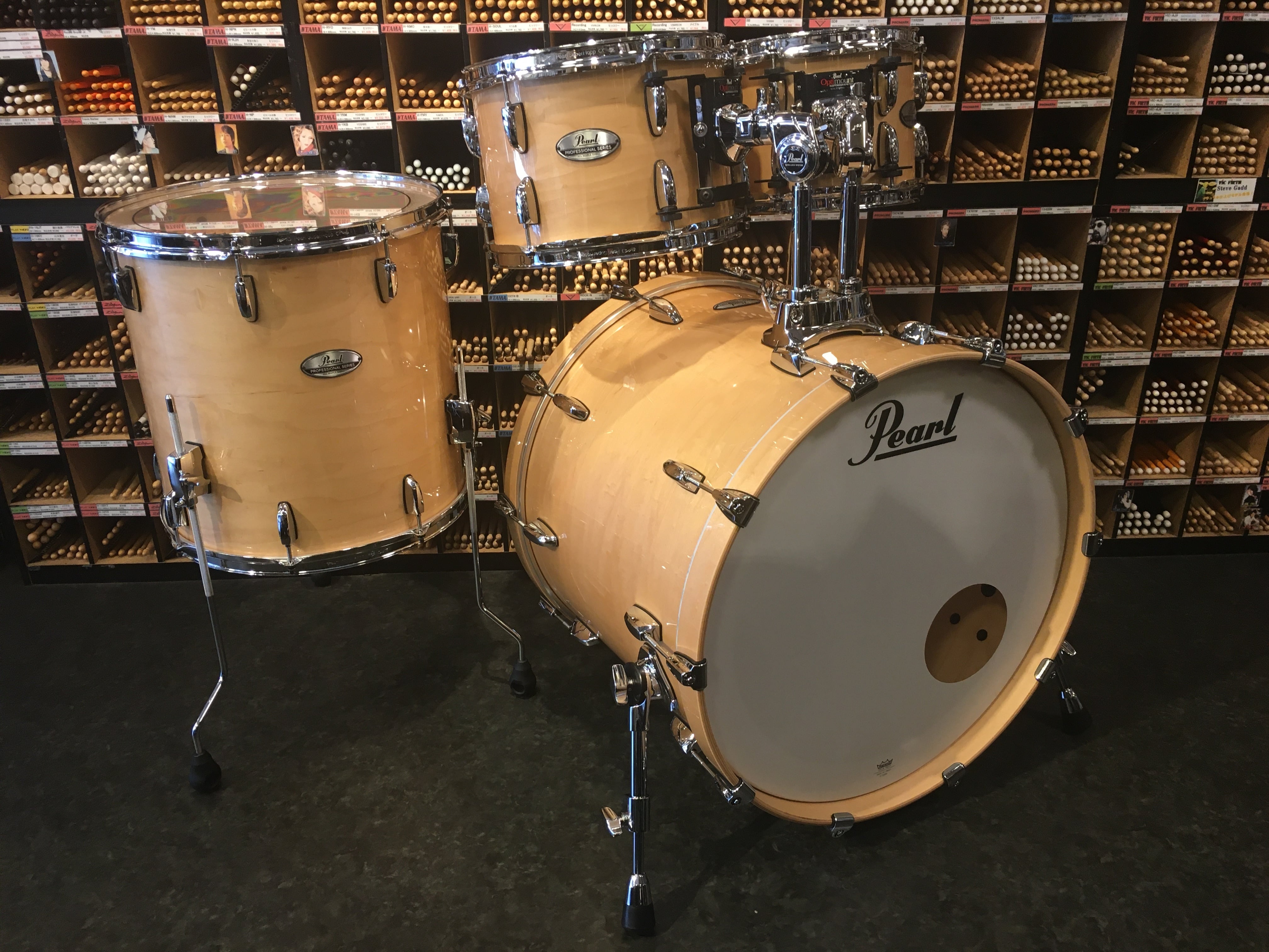 Pearl PROFESSIONAL SERIES DRUM SET 22 10 2 16 PMX924BEDP/C シェル