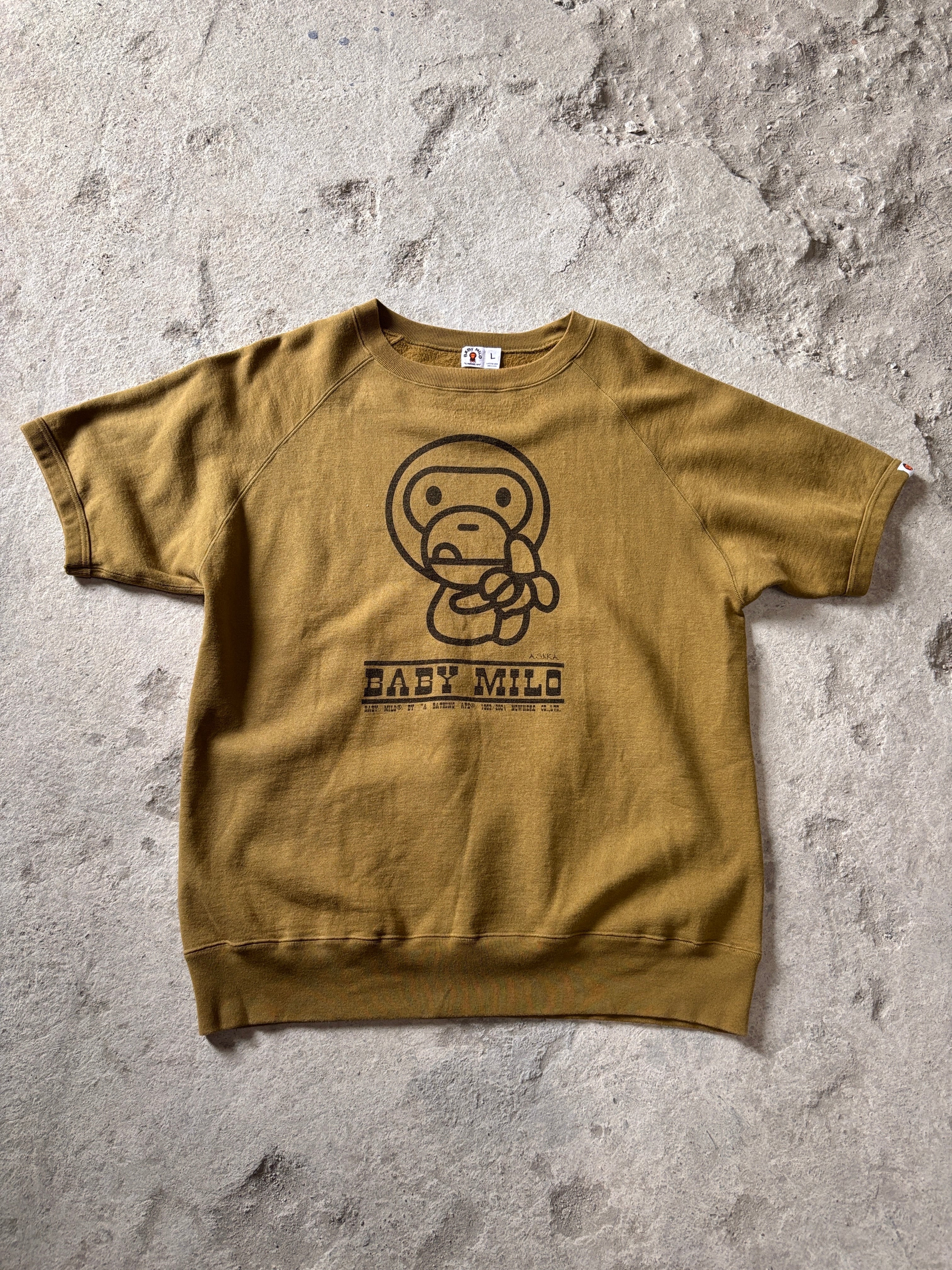 00s OLD STUSSY × MASH SF/Photo print Tee/XL/フォトプリントT/T