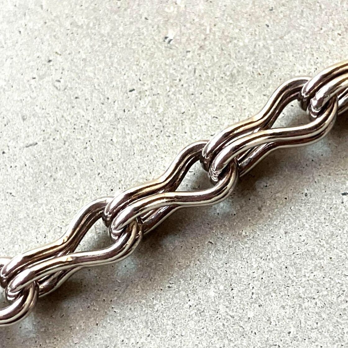 メキシコ製 MEXICO ヴィンテージ チェーンブレスレット シルバー925  