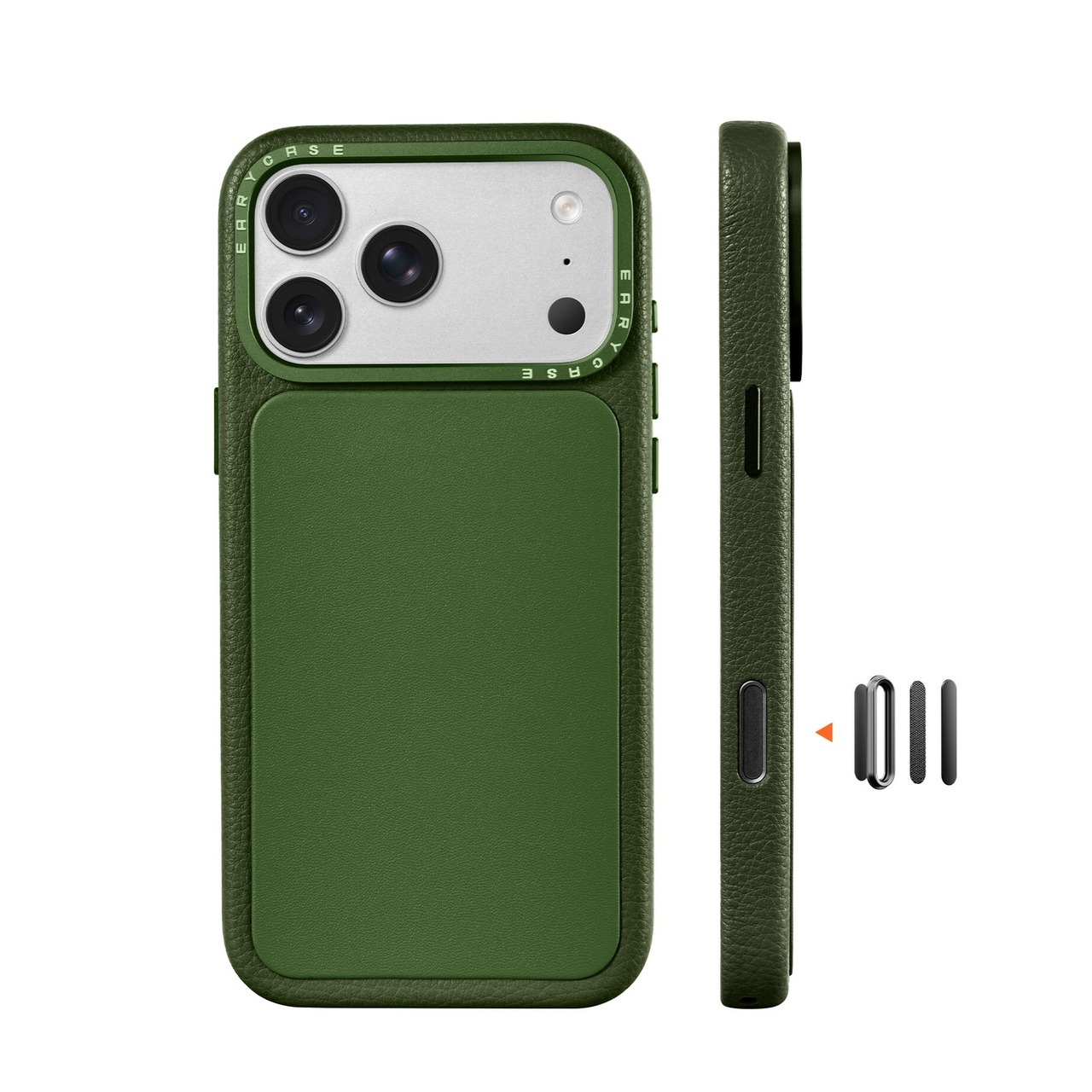 ◆iPhone 17Pro/17Pro Max◆ Leather Camera Control Cover Phone Case / レザー カメラ コントロール カバー スマホケース