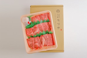 【鳥取いなば万葉牛】- 焼肉用カルビセット - 500g