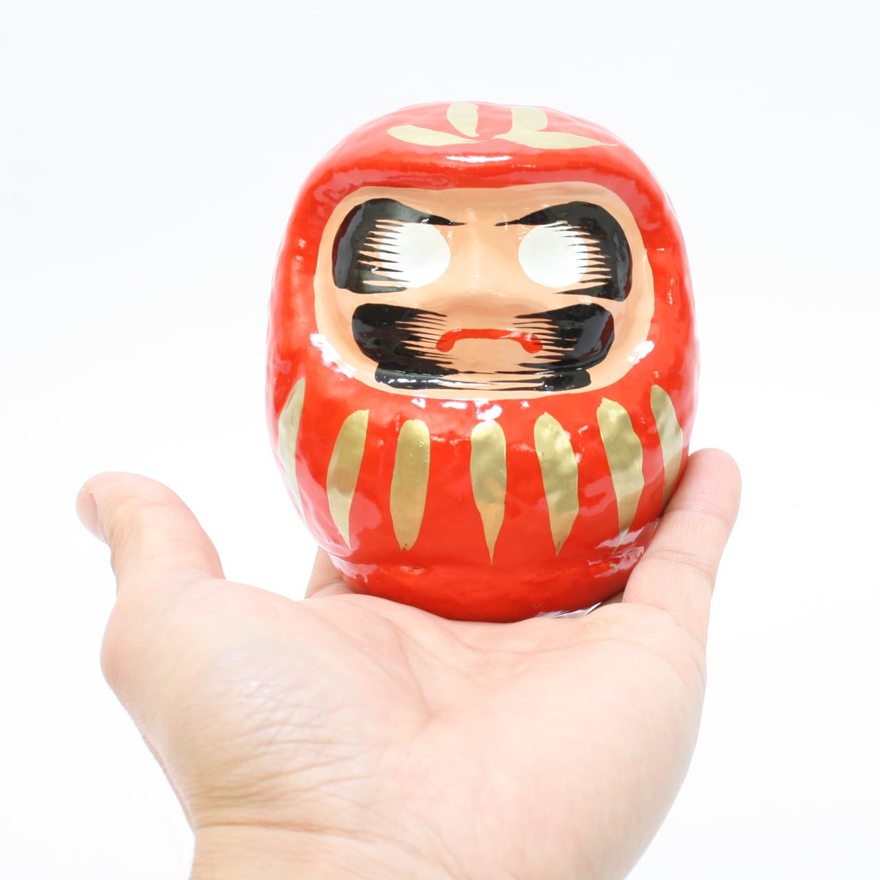 縁起物 張り子のダルマ 2号 龍虎堂 日本製 品番 012-0052 | 人形の松屋
