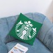 ★大人気★スタバ★クッションカバー★グリーン 45x45cm