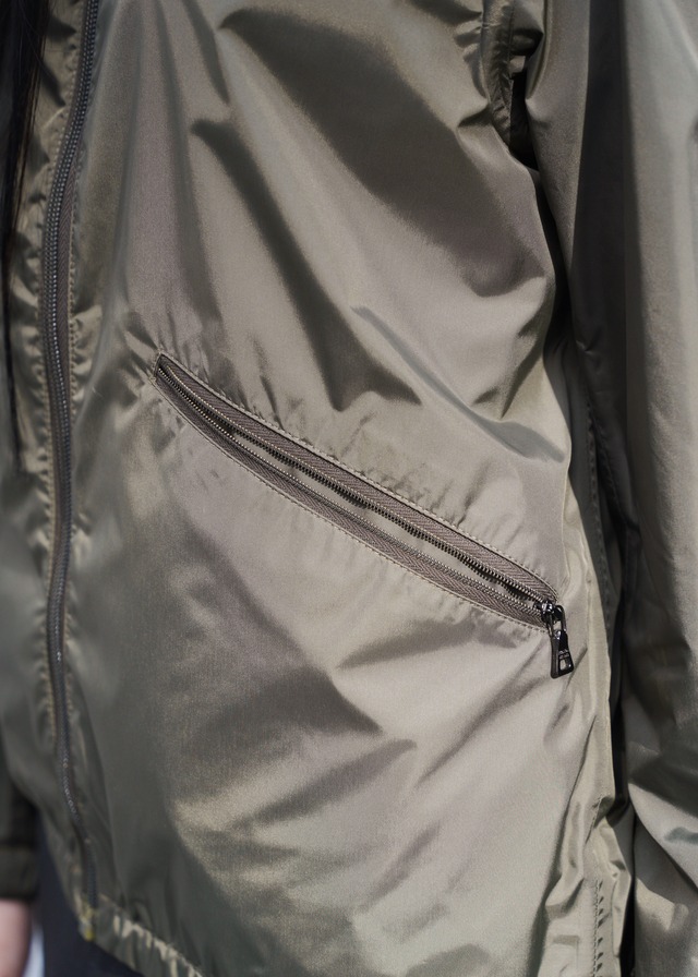 PRADA 2010 nylon fooded jacket