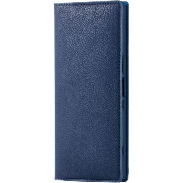 エレコム Xperia 1 ケース 手帳型 RICERCA ソフトレザー イタリアブランドの滑らかで上質なソフトレザーを採用 Made for XPERIA ネイビー PM-X1PLFYILNV 239