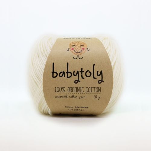 babytoly / Organic Cotton Yarn / SNOW