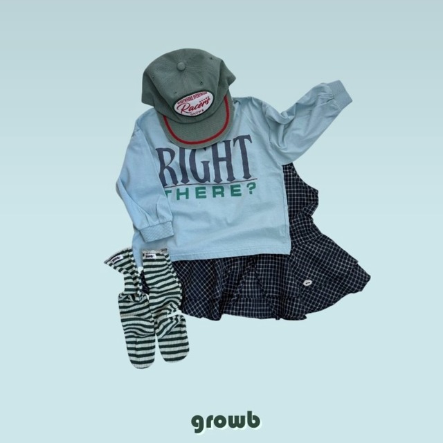 《送料無料》予約:ライトT【growb】※ジュニアサイズ