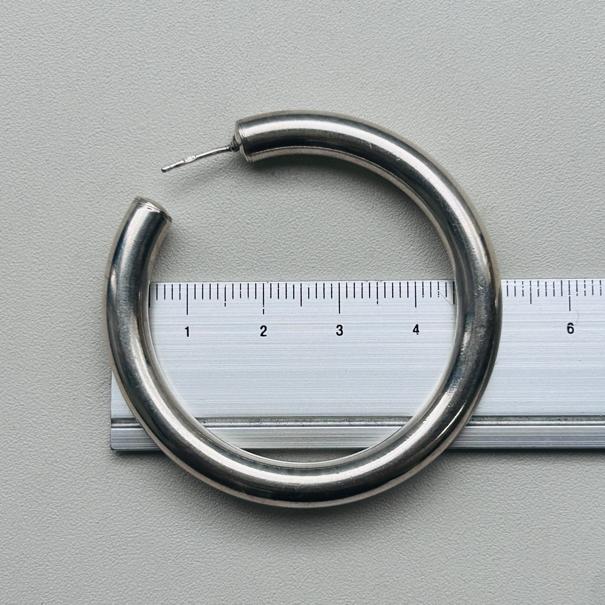 シルバー925 HUGEフープピアス | Milo Antiques & Vintage