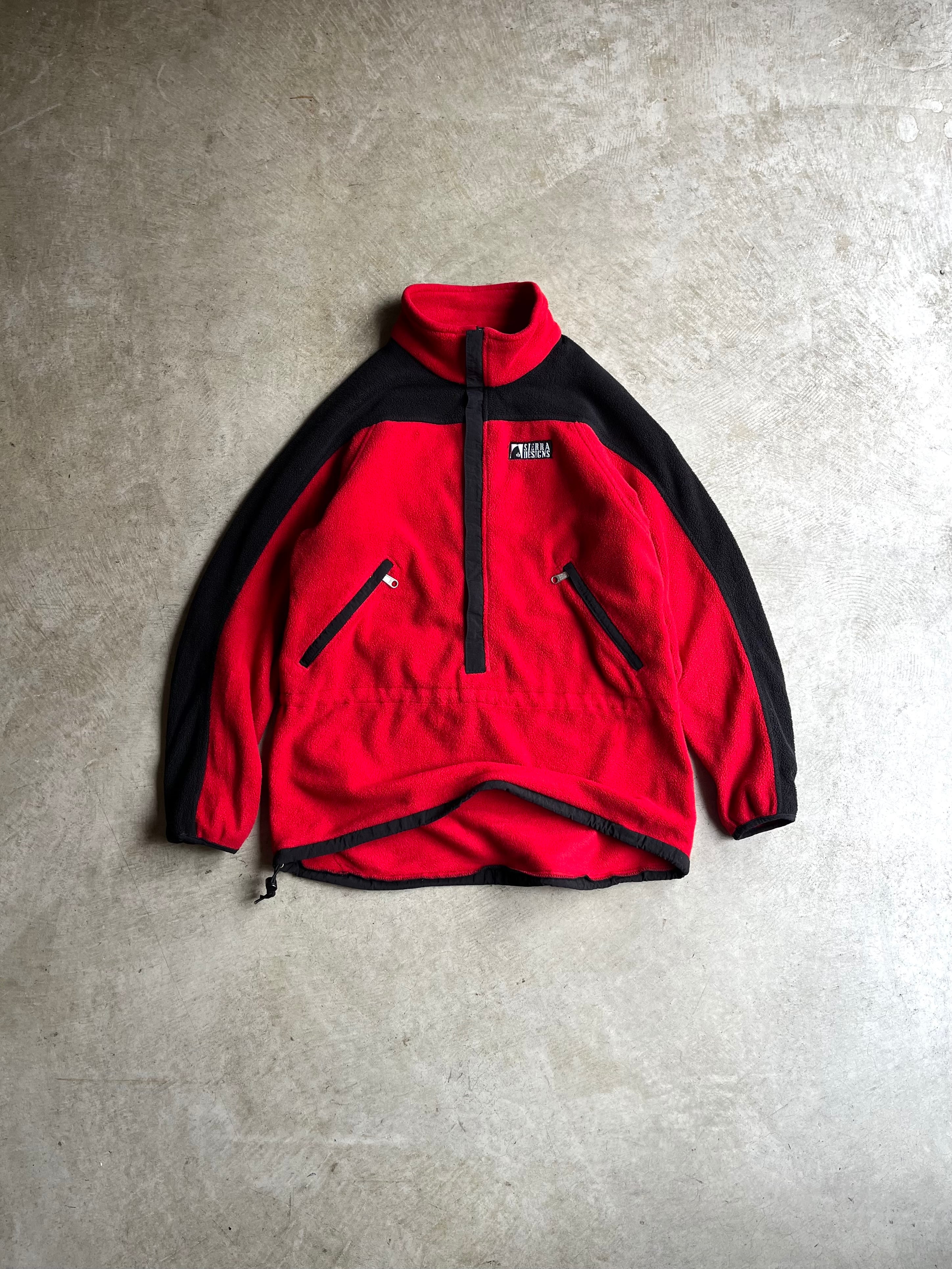 USA製 90's SIERRA DESIGNS HALFZIP PULLOVER FLEECE “POLARTEC”