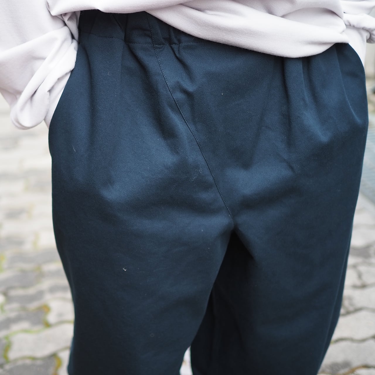 結-yui- / ユイ PLANER EASY PANTS ・YEPT-001 CHINO CLOTH NAVY