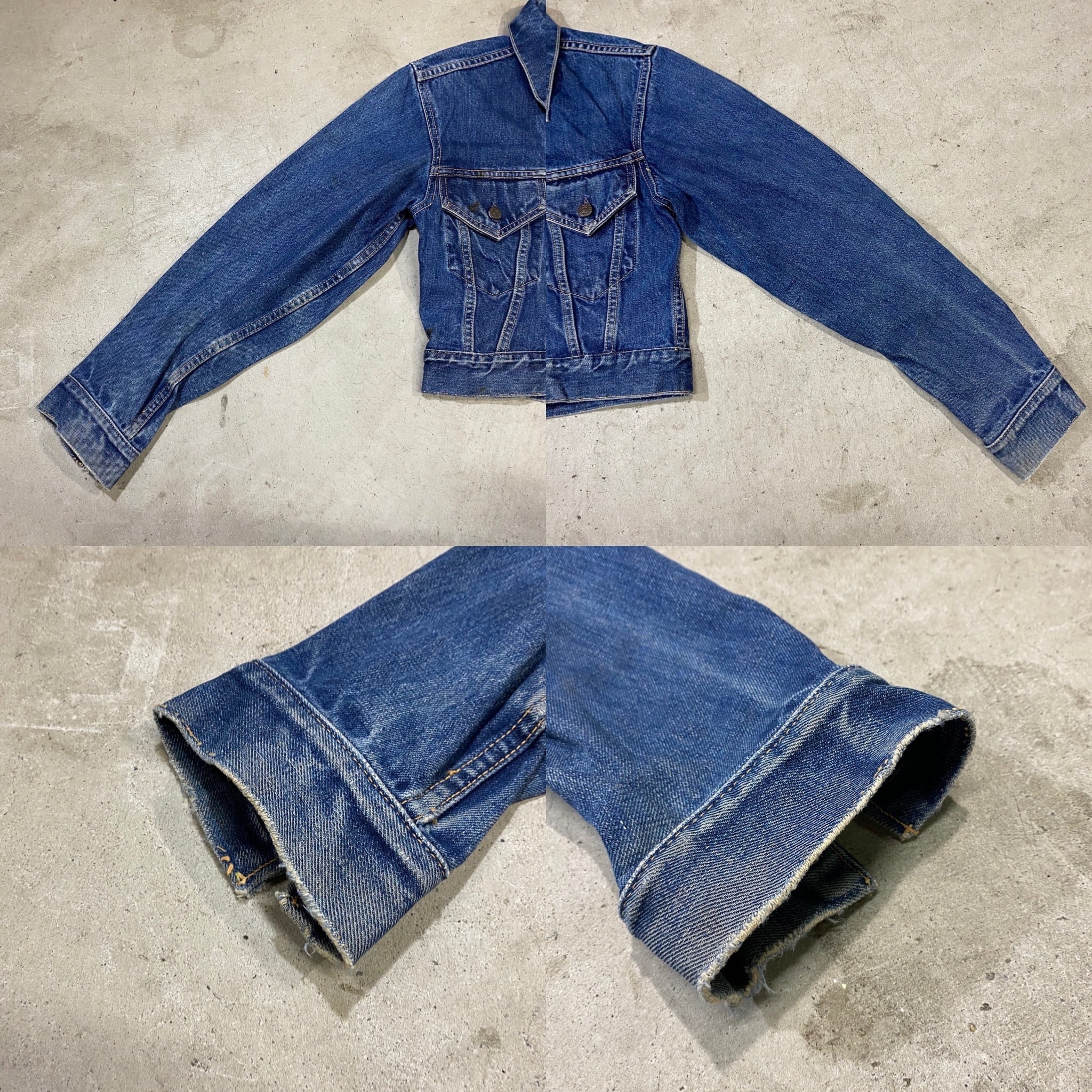 60年代 60s Levi's リーバイス BIGE ビッグE 557 3rd デニムジャケット ...