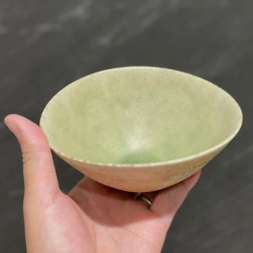 【再入荷】Bowl もえぎ たわみボウル (350 cc)