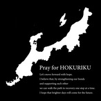 2024 HOKURIKU charity L/S Tee (black)