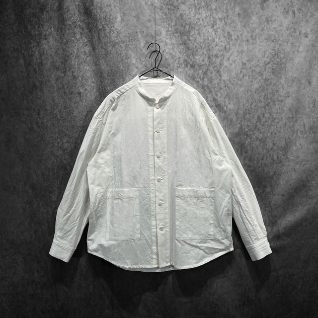 【OOOO】WASHIシャツ　[WHITE]