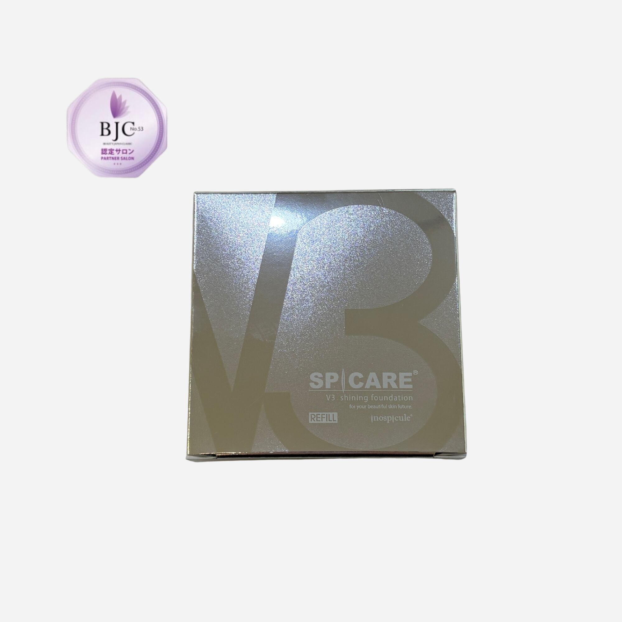 V3 シャイニングファンデーション レフィル(パフ付き)15g SPF37/PA++