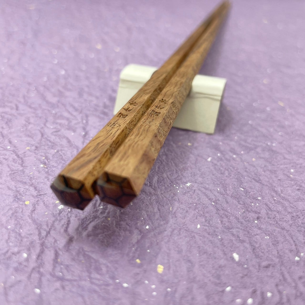 徳之島産の天然木「モクマオウ」箸 3種セット （子宝箸/闘牛箸/長寿箸