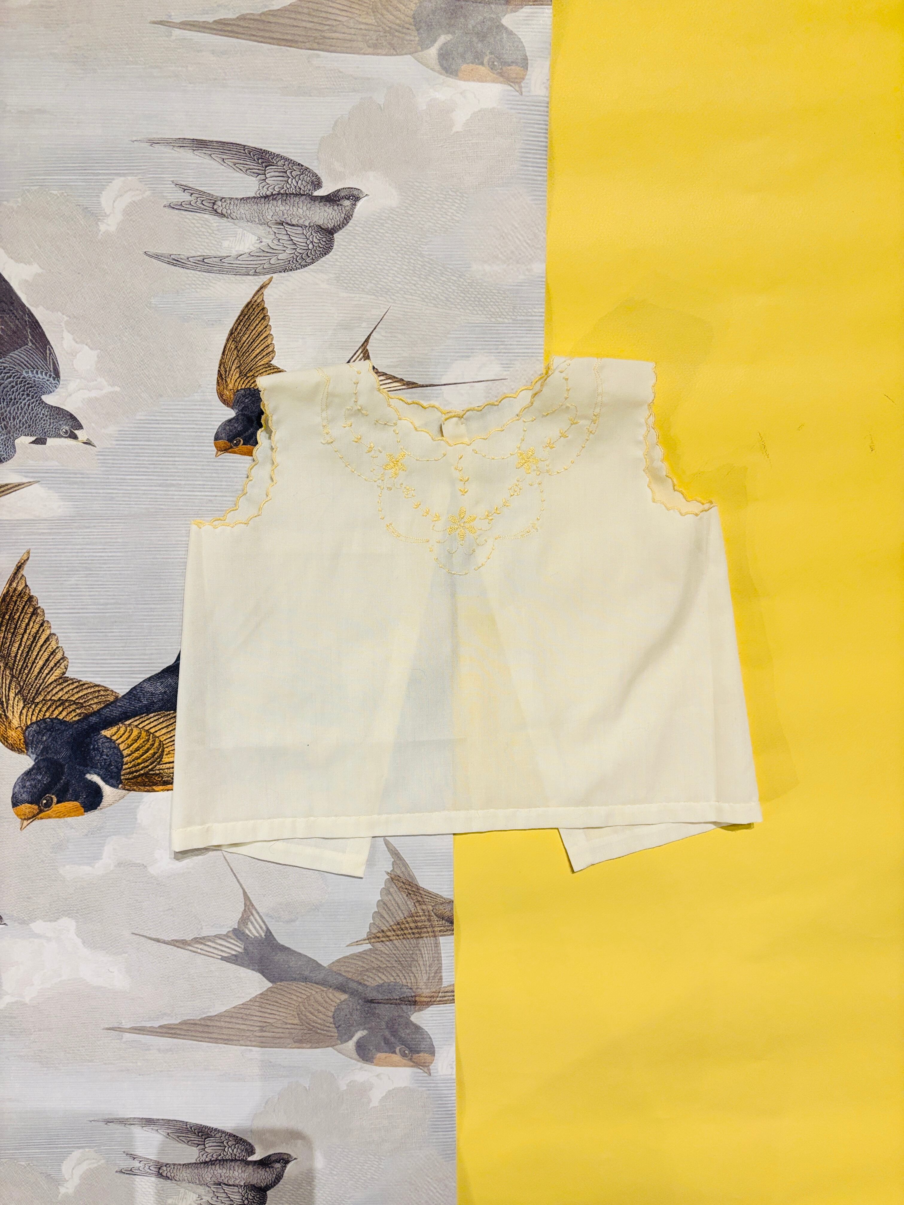 【kids vintage】baby antique top. / about6-12m