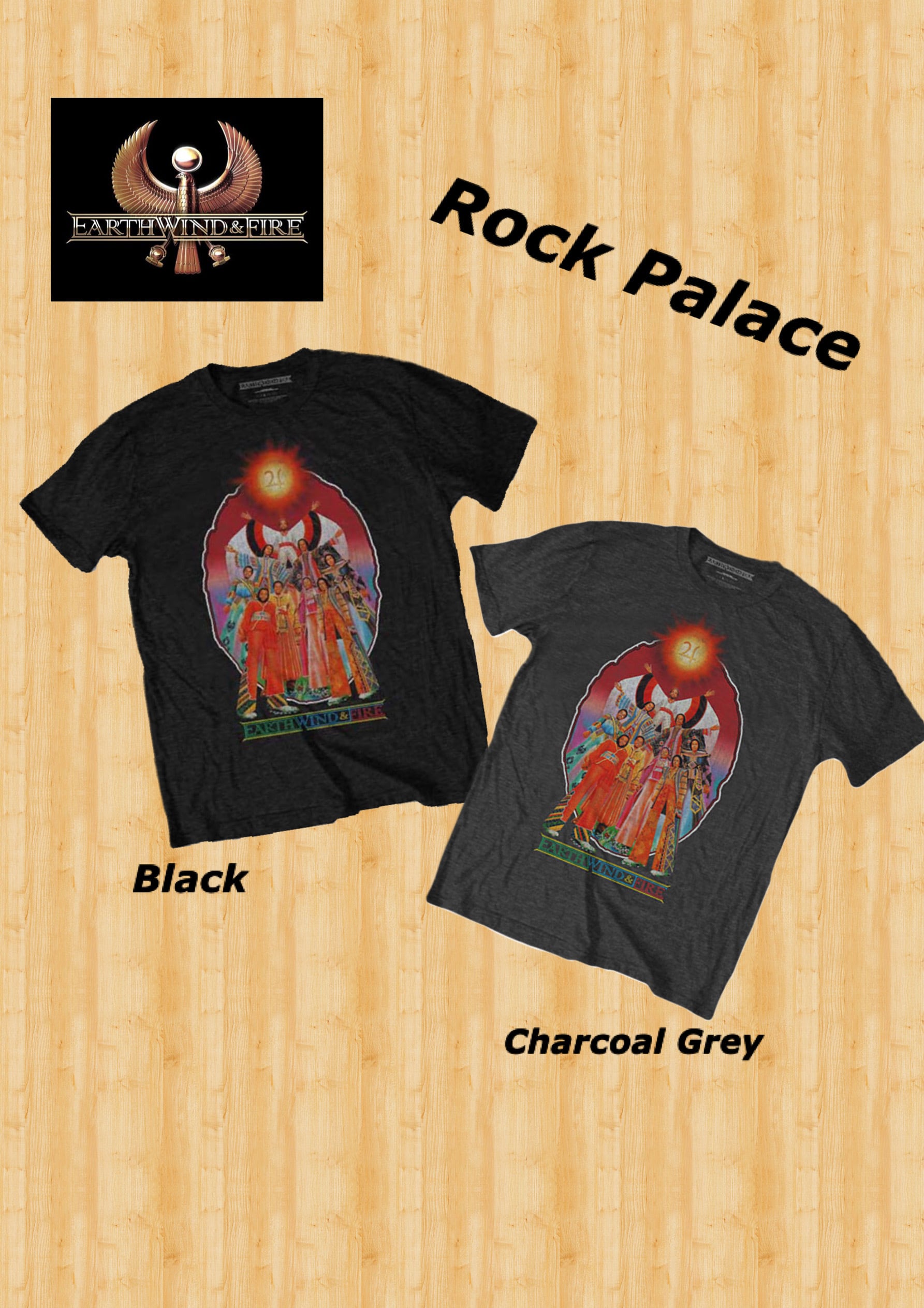 Earth Wind & Fire:LET'S GROOVE Tシャツ | ロックTシャツ Earth Wind & Fire:LET'S GROOVE Tシャツ | ロックTシャツ