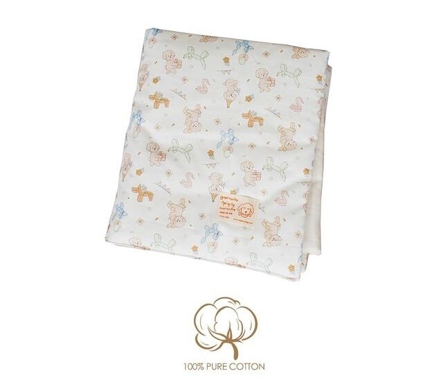 【1~2営業日発送】cotton 100%の多機能マット(WHITE)