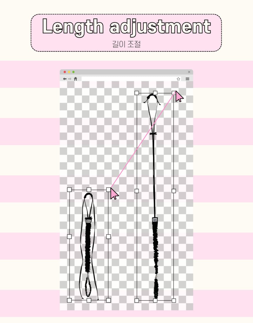 予約［littlesara］satin frill leash（4color）リード | ropet