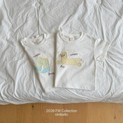 韓国子供服 / ninibello / Western T-shirt / 半袖Ｔシャツ *XS~XXL*
