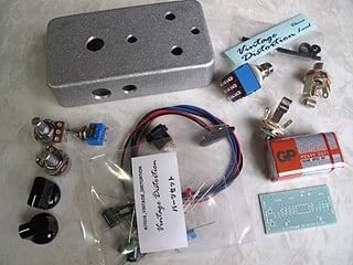 Vintage Distortionディストーションキット【BASIC KIT】 | PEDAL FREAKS Vintage Distortionディストーションキット【BASIC KIT】 | PEDAL FREAKS