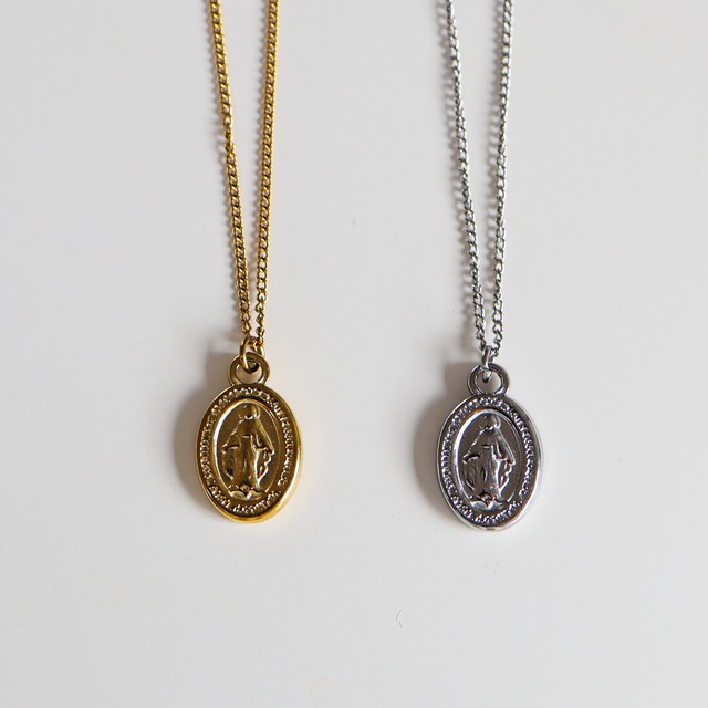9/18(金)21時新作発売*stainless medal necklace"