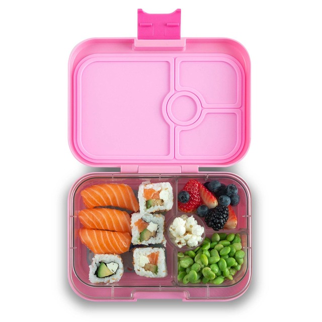 Yumbox (ヤムボックス）leakproof お弁当箱 730 ml Panino (Mサイズ) -  ピンク- レインボー