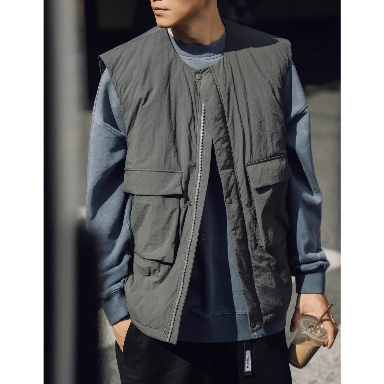 Flap pocket utility vest 1534 - 2