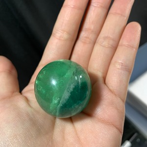 30.スフィア　グリーンフローライト